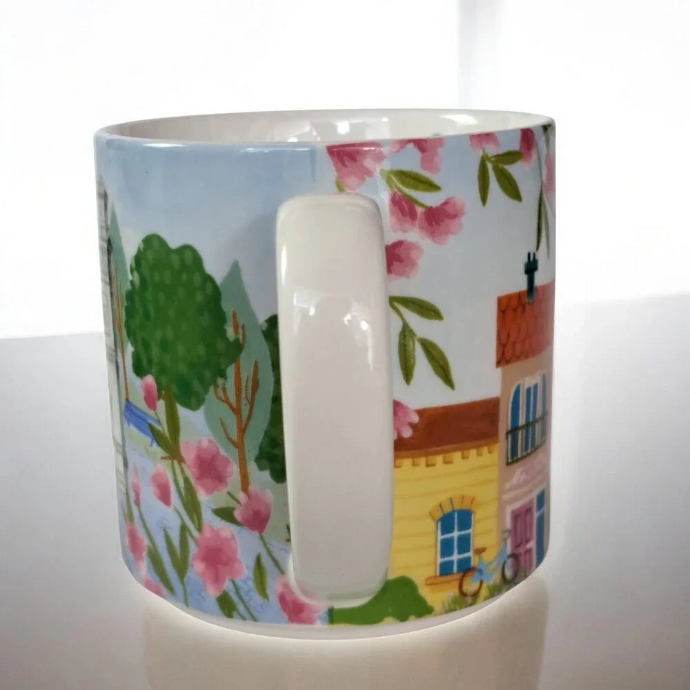 Sur La Table Mug Paris France Arc De Triomphe Cafe Bistro White